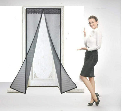 Mesh Screen Net Magnetic Foldable Anti Mosquito Door Curtains